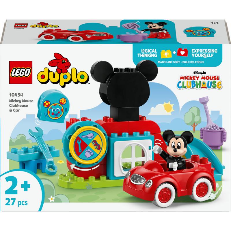 LEGO® DUPLO Disney - Mickey egér játszótere és autója (10454)
