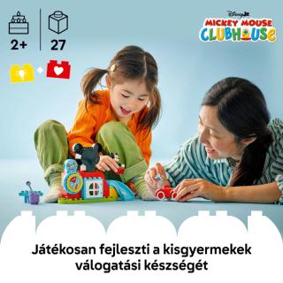 LEGO® DUPLO Disney - Mickey egér játszótere és autója (10454)