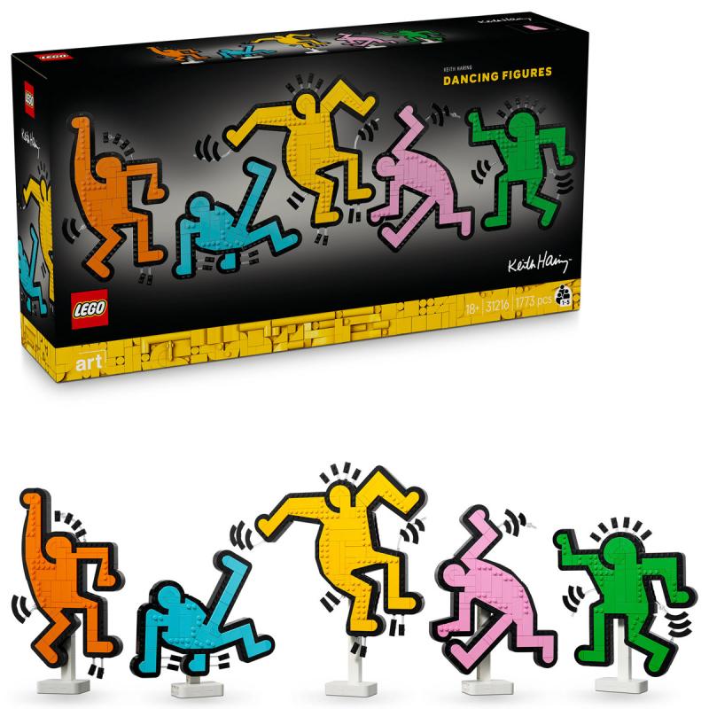 LEGO® Art - Keith Haring – Táncoló figurák (31216)