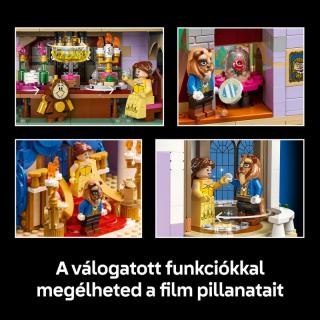 LEGO® Disney - A szépség és a szörnyeteg kastélya (43263)  