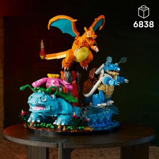 LEGO® Pokémon - Venusaur, Charizard és Blastoise (72153)