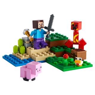LEGO 21177 - LEGO Minecraft - A Creeper™ rajtaütés