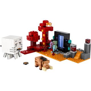 LEGO 21255 - LEGO Minecraft - Csapda az Alvilág kapunál