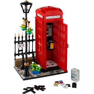 LEGO 21347 - LEGO Ideas - Londoni piros telefonfülke