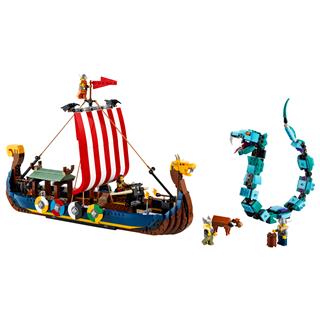 LEGO 31132 - LEGO Creator - Viking hajó és a Midgard kígyó