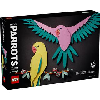 LEGO 31211 - LEGO Art - A faunagyűjtemény - Ara papagájok