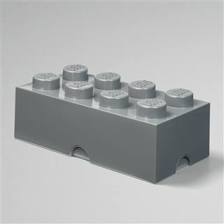 LEGO 40041754 - LEGO tároló - Nagy 4x2  sötétszürke