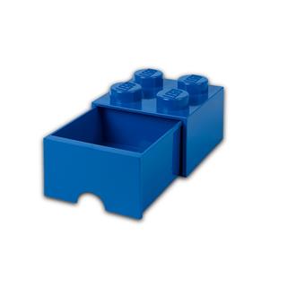 LEGO 40051731 - LEGO tároló - Kék, nagy, egy fiókos, 2x2