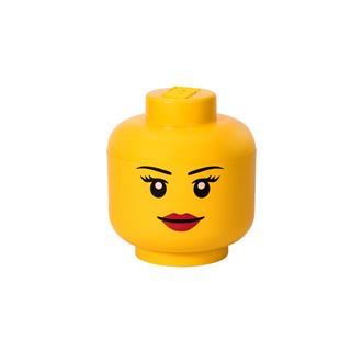 LEGO 40320805 - LEGO tároló - Nagy lány minifigura fej