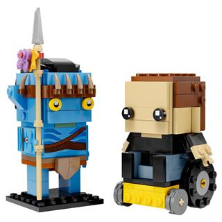 LEGO 40554 - LEGO Brickheadz - Jake Sully és Avatárja