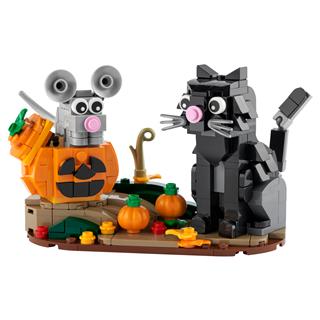 LEGO 40570 - LEGO Iconic - Halloweeni macska és egér