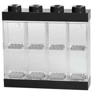 LEGO 40650003 - LEGO tároló - Minifigura  8db fekete
