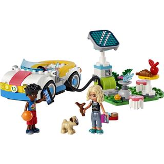 LEGO 42609 - LEGO Friends - Elektromos autó és töltőállomás