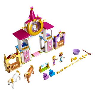 LEGO 43195 - LEGO Disney - Belle és Aranyhaj királyi istállói