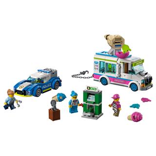 LEGO 60314 - LEGO City - Fagylaltos kocsi rendőrségi üldözés