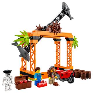 LEGO 60342 - LEGO City - Cápatámadás kaszkadőr kihívás