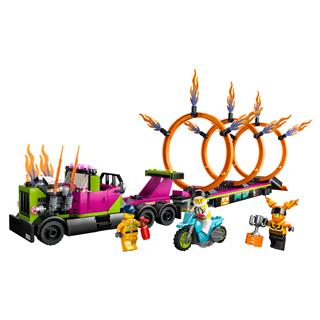 LEGO 60357 - LEGO City - Kaszkadőr járgány és tűzgyűrű kihívás