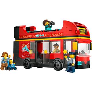LEGO 60407 - LEGO City - Piros emeletes turistabusz