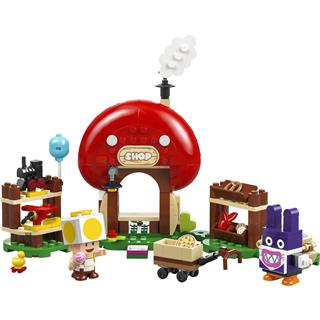 LEGO 71429 - LEGO Super Mario - Nabbit Toad boltjánál kiegészítő ...