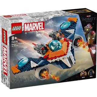 LEGO 76278 - LEGO Super Heroes - Mordály Warbird repülője vs. Ronan