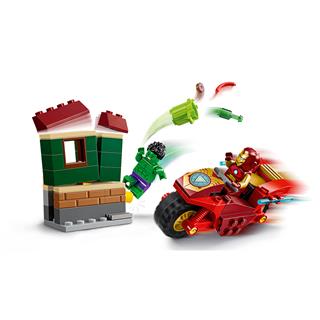 LEGO 76287 - LEGO Super Heroes - Vasember motorral és Hulk
