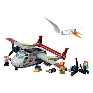 LEGO 76947 - LEGO Jurassic World - Quetzalcoatlus: repülőgépes tá...