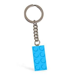 LEGO 853380 - LEGO kulcstartó - Türkiz 2x4 elem