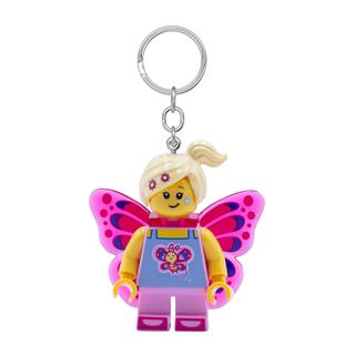LEGO LGL-KE171H - LEGO EUROMIC - Pillangó lány világítós kulcstartó