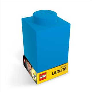 LEGO LGL-LP37 - LEGO EUROMIC - Iconic 1x1 szilikon kocka lámpa - kék