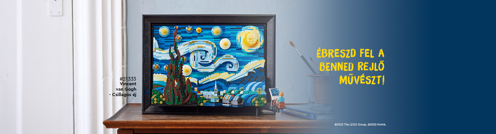 LEGO Ideas - Vincent van Gogh - Csillagos éj