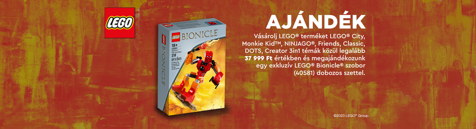 LEGO Bionicle akció