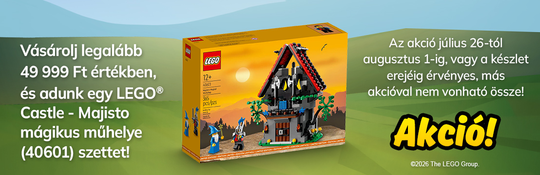 LEGO Castle - Majisto mágikus műhelye (40601) akció_2026!