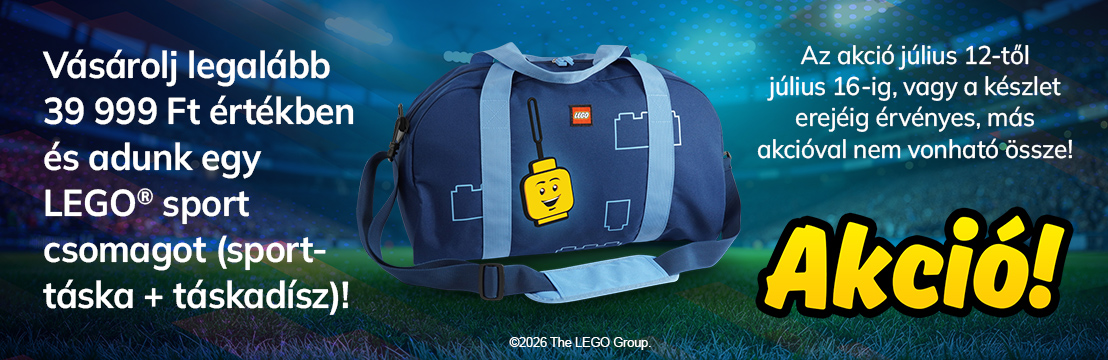 Ajándék LEGO sport csomag akció!