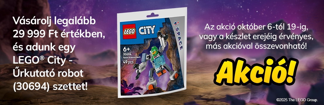 LEGO City - Űrkutató robot (30694) akció!