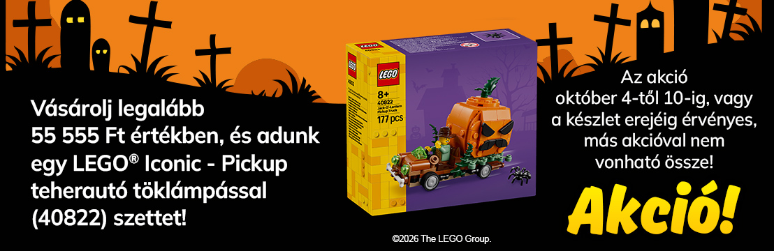 LEGO Iconic - Pickup teherautó töklámpással (40822) akció!