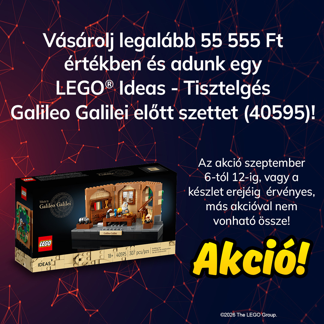 LEGO® Special Edition Sets - Tisztelgés Galileo Galilei előtt (40595) akció!