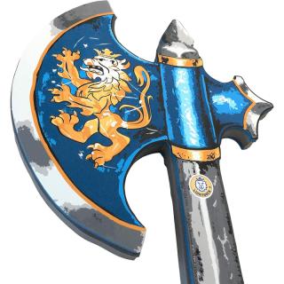 Liontouch - Knight Axe - blue (10300LT) 