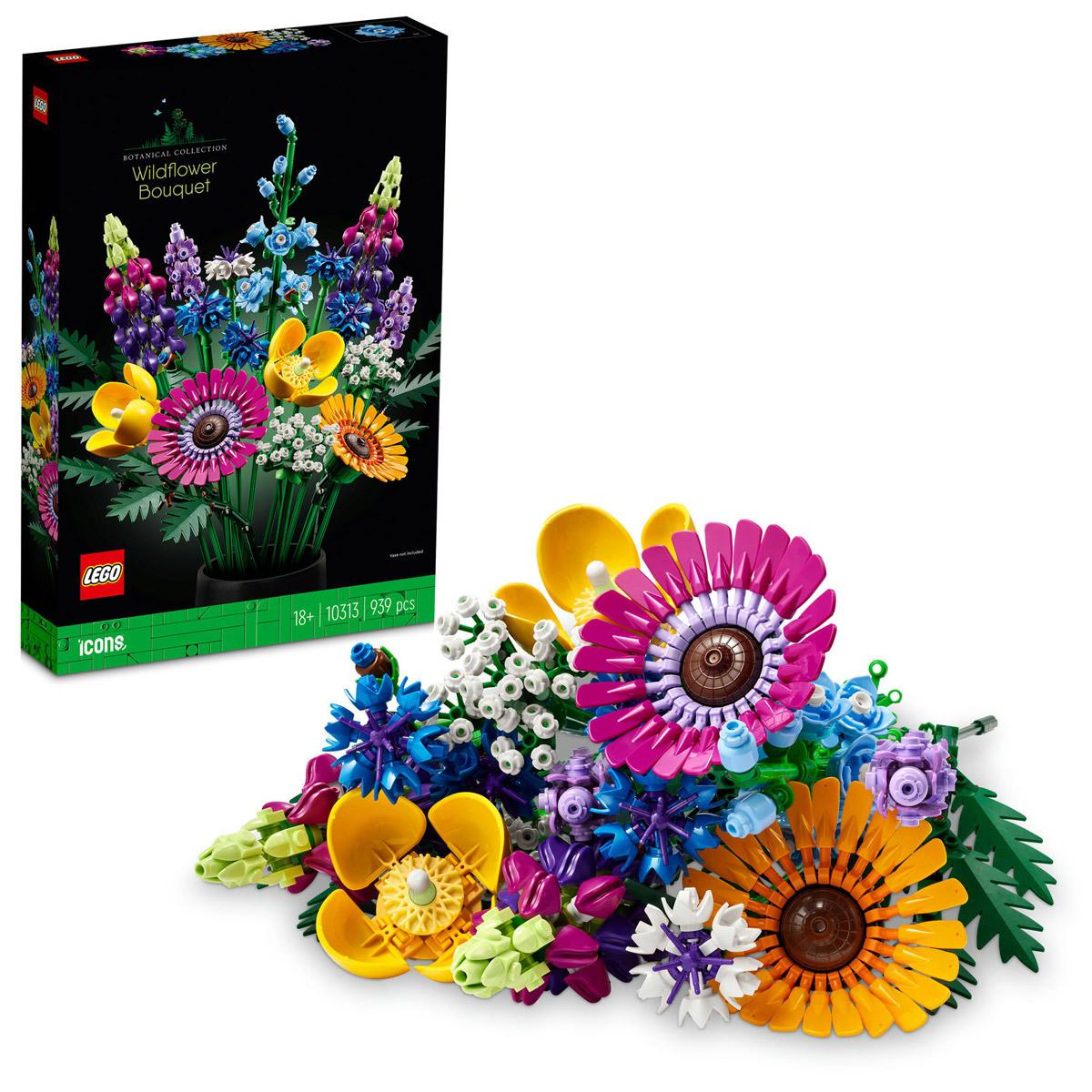 LEGO® Icons - Vadvirág-csokor (10313)