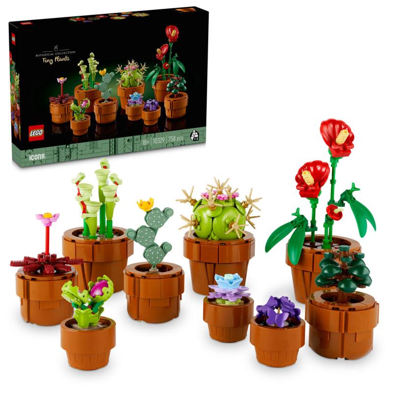 LEGO® Icons - Apró cserepes növények (10329)