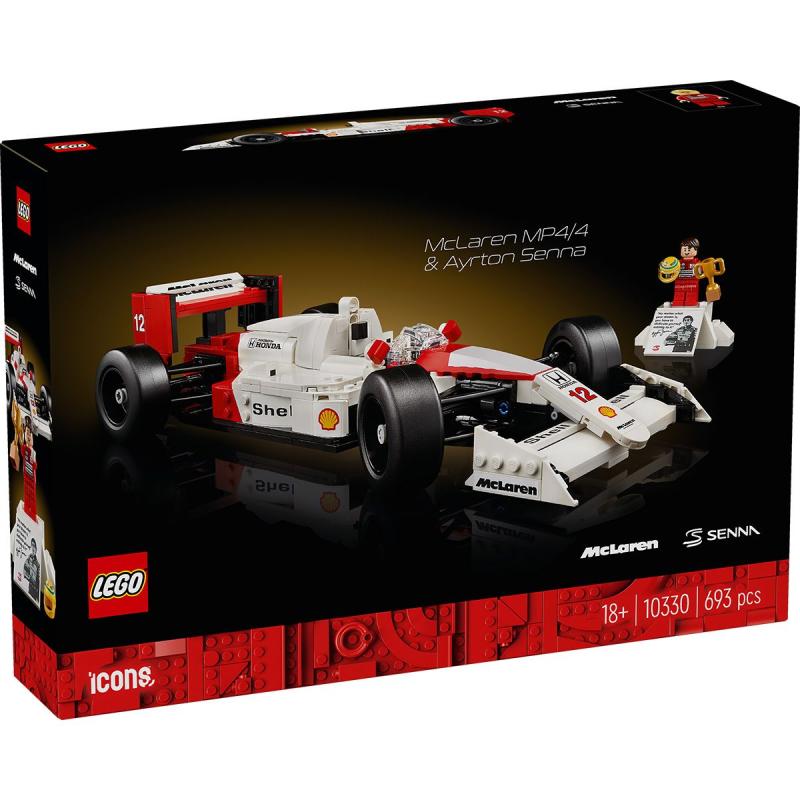 LEGO® Icons - McLaren MP4/4 és Ayrton Senna (10330)