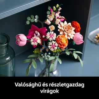 LEGO® Botanicals - Rózsaszín virágcsokor (10342)