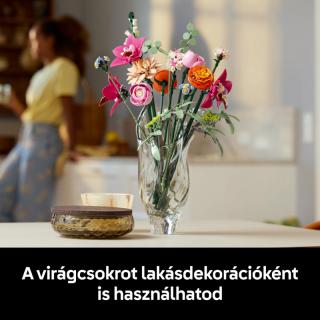 LEGO® Botanicals - Rózsaszín virágcsokor (10342)