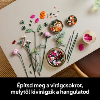 LEGO® Botanicals - Rózsaszín virágcsokor (10342)