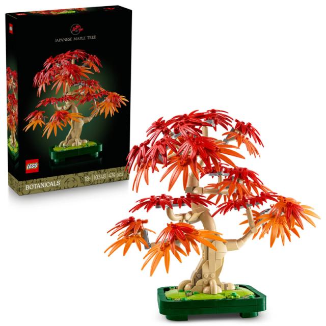 LEGO® Botanicals - Vöröslevelű japán juhar bonsai (10348)