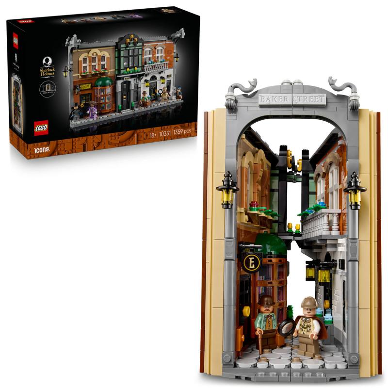 LEGO® Icons - Könyvkuckó: Sherlock Holmes (10351)