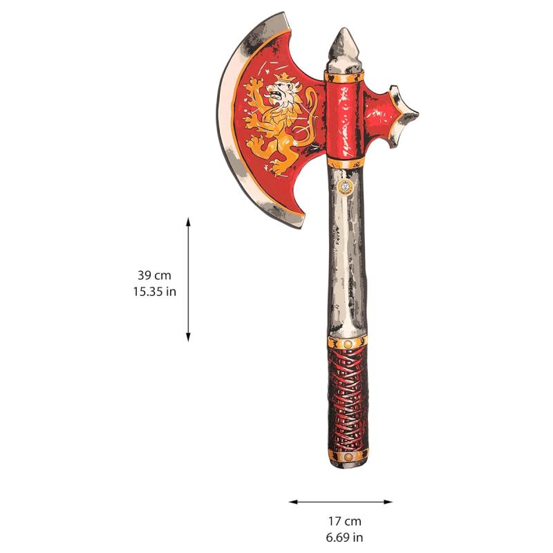 Liontouch - Knight Axe - red (10352LT) 
