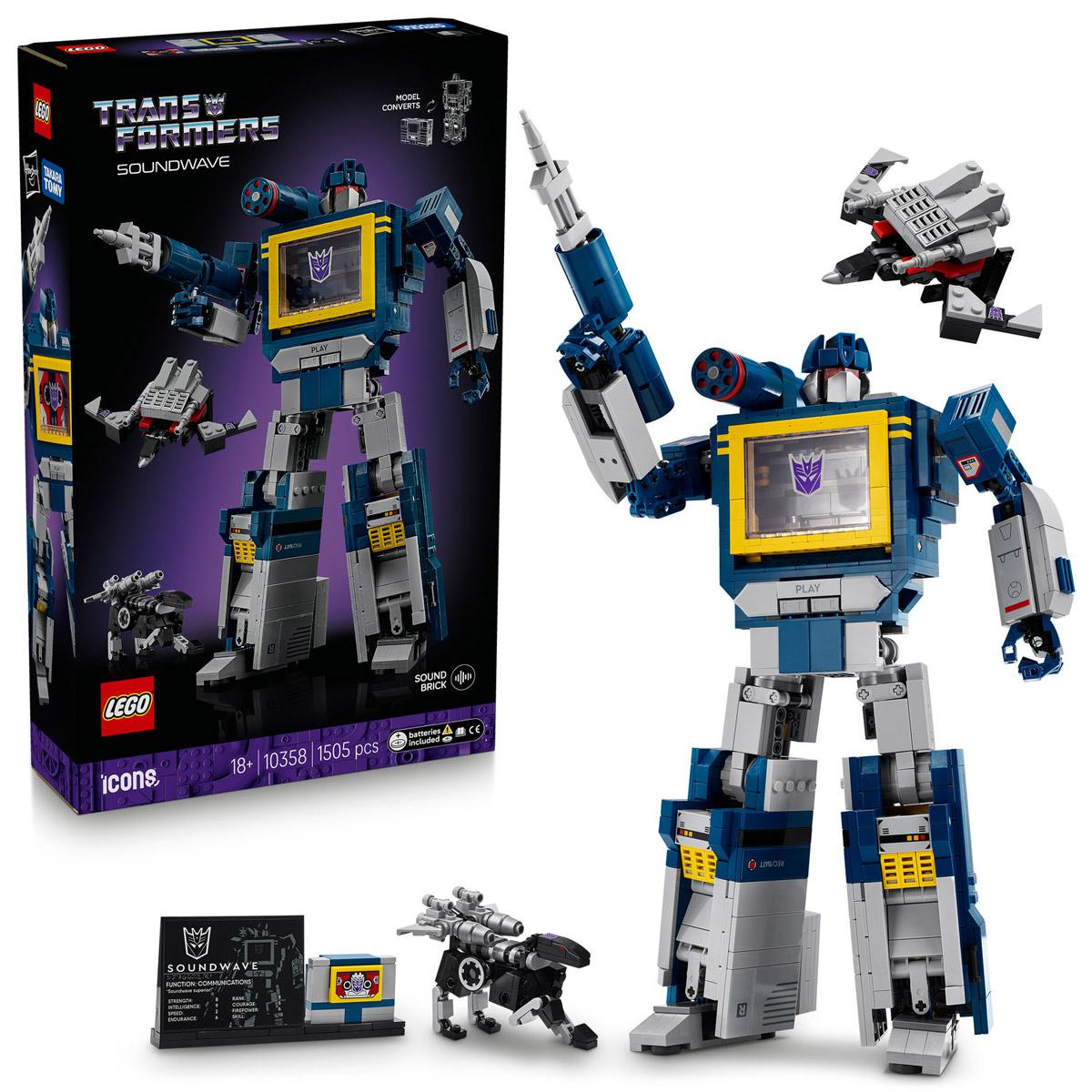 LEGO® Icons - Transformers: Fülelő (10358)