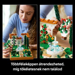 LEGO® Icons - Kert szökőkutakkal (10359)  