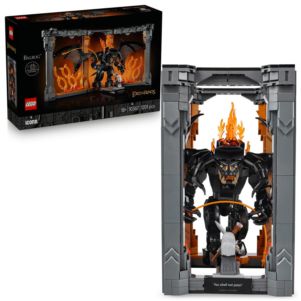 LEGO® Icons - Könyvkuckó: A Gyűrűk Ura: Balrog™ (10367)