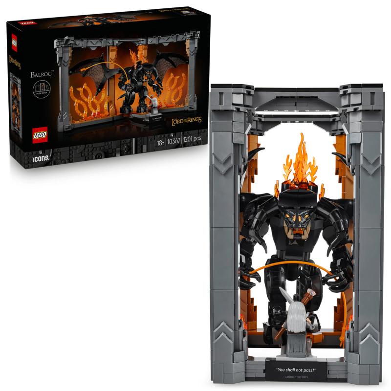 LEGO® Icons - Könyvkuckó: A Gyűrűk Ura: Balrog™ (10367)